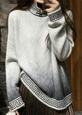 Well Tailored Sweater with a Graceful Silhouette