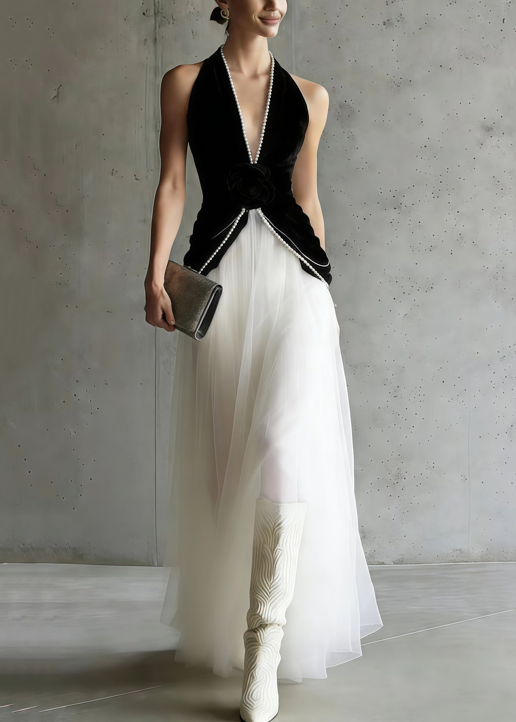 A Vintage Style Dress with Delicate Timeless Details