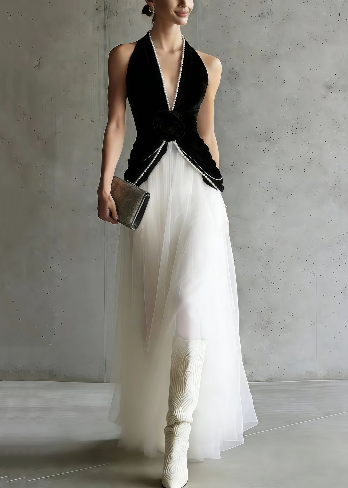 A Vintage Style Dress with Delicate Timeless Details