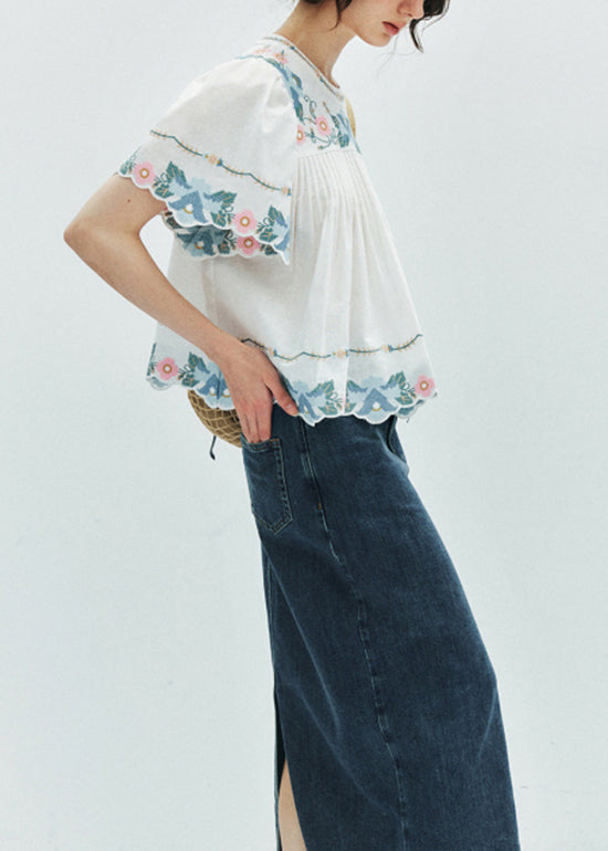 A Vintage Style Shirt with Delicate Timeless Details