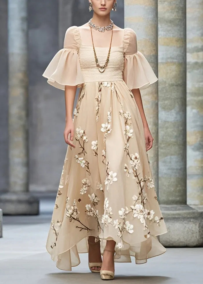 A Vintage Style Dress with Delicate Timeless Details