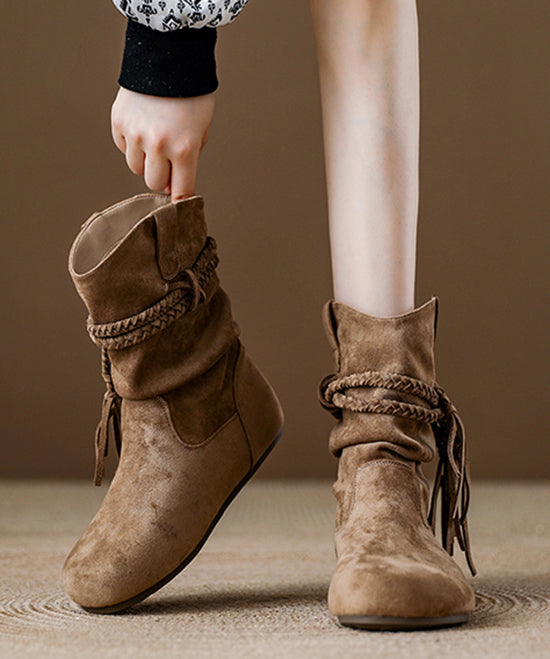 Chic Orthopedic Boots with Unique Design