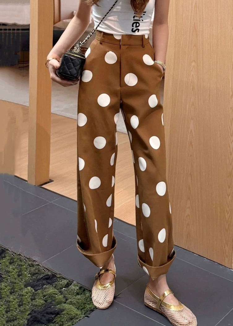 A Vintage Style Pants with Delicate Timeless Details