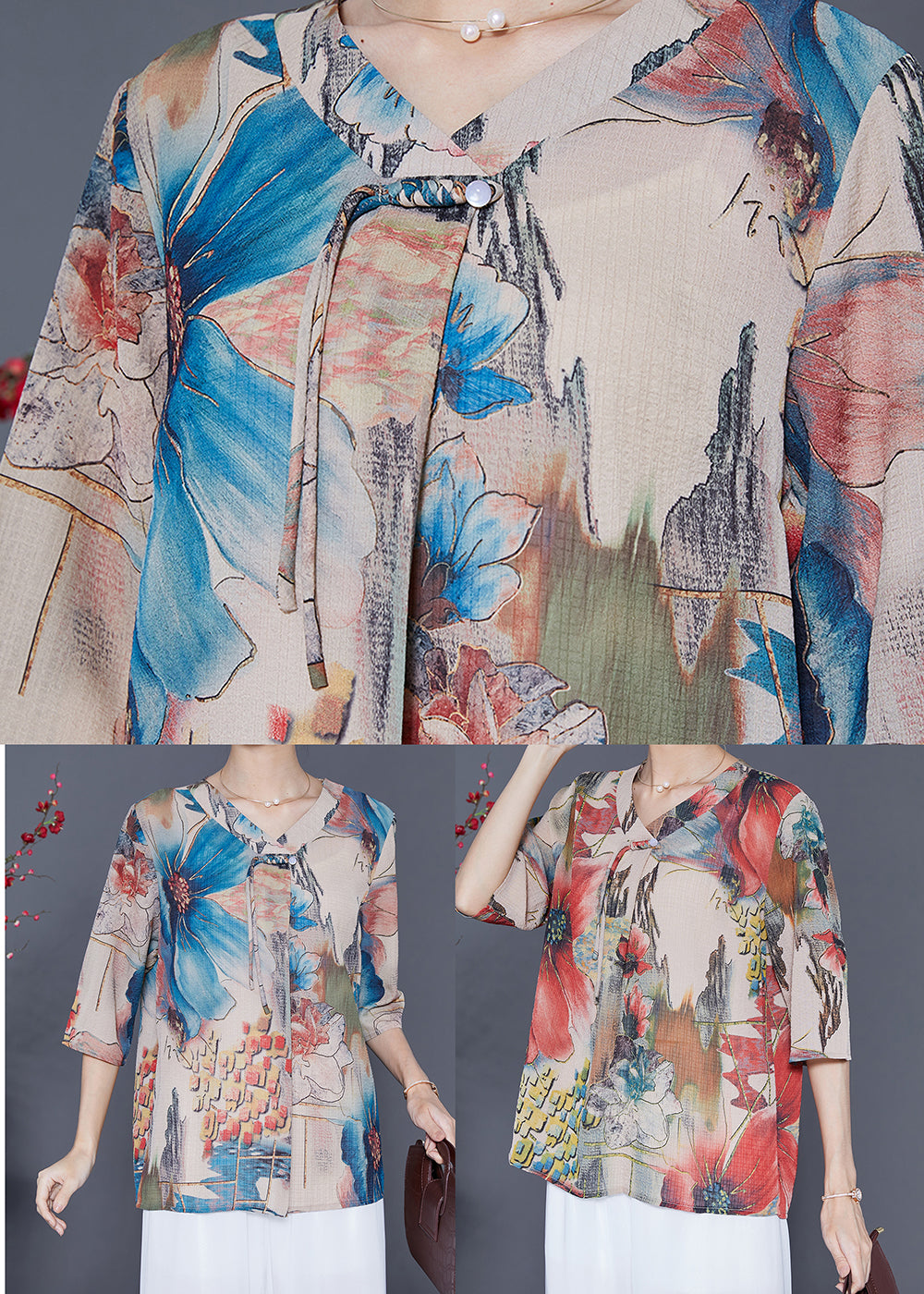 A Vintage Style Shirt with Delicate Timeless Details