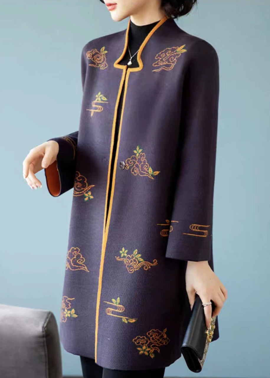 A Vintage Style Coat with Delicate Timeless Details