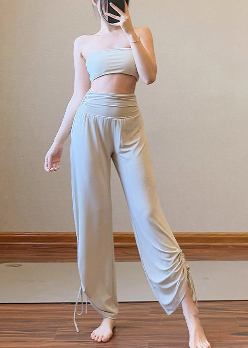 A Vintage Style Pants with Delicate Timeless Details