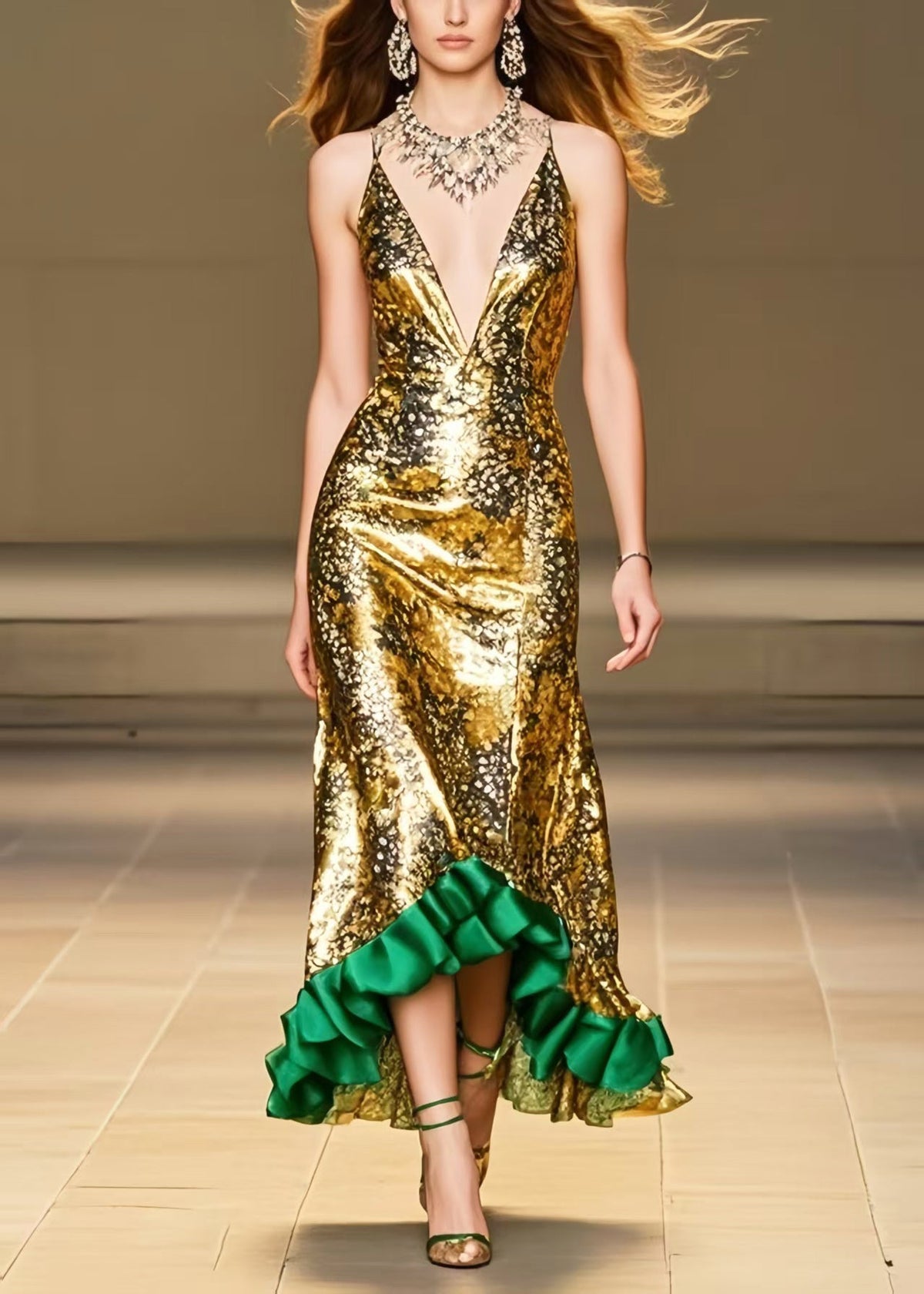 Well Tailored Dress with a Graceful Silhouette