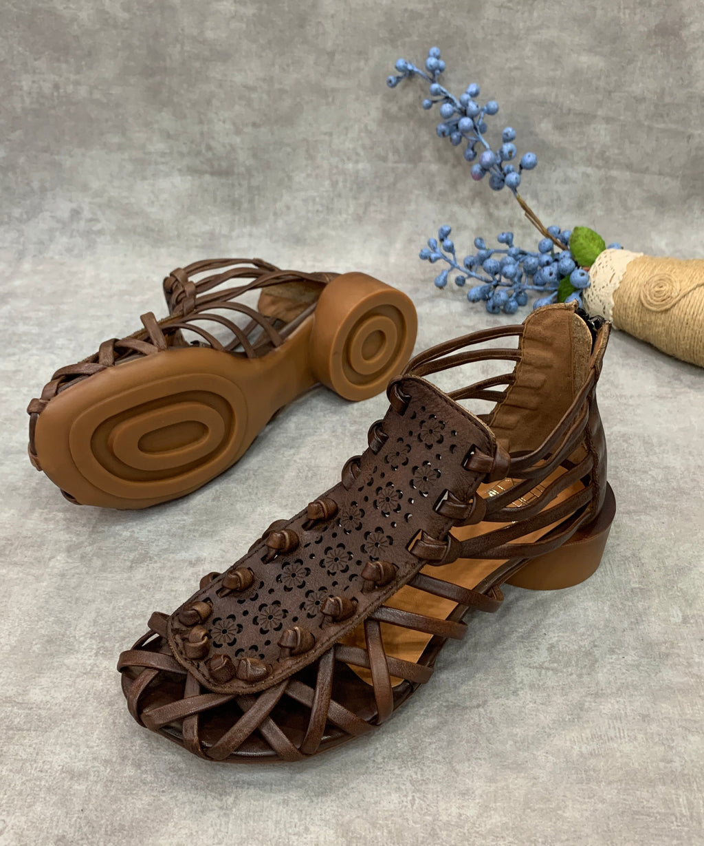 Vintage Inspired Orthopedic Sandals