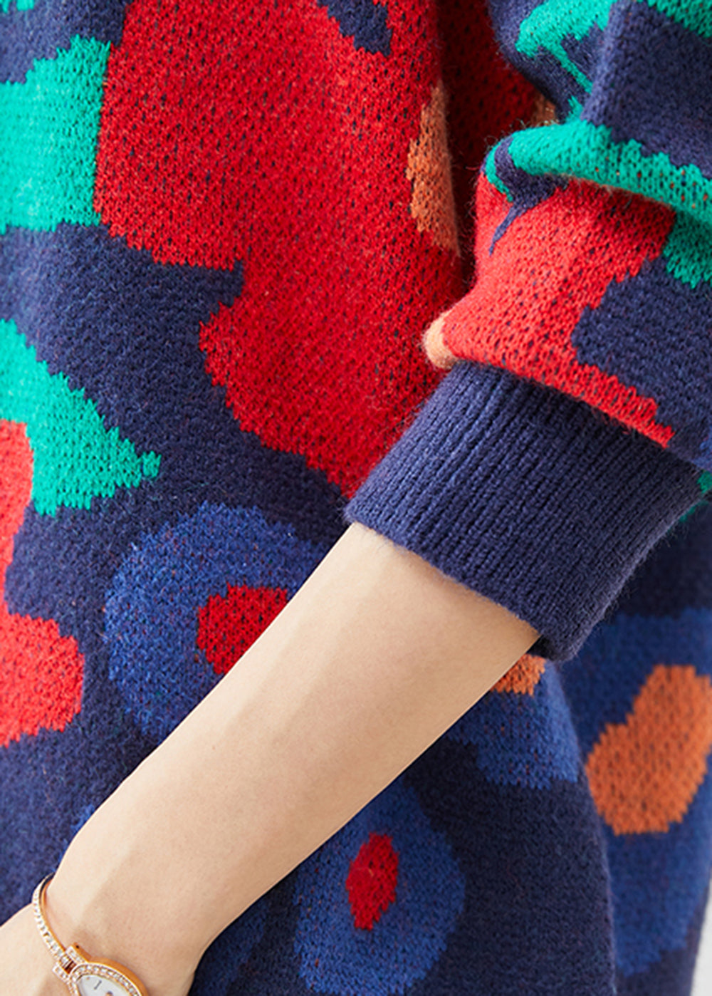A Vintage Style Sweater with Delicate Timeless Details