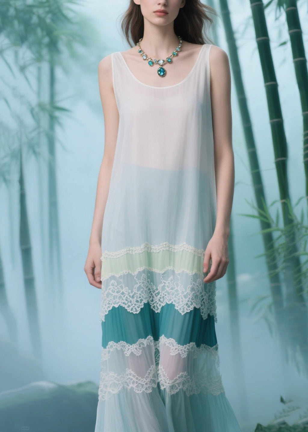 A Vintage Style Dress with Delicate Timeless Details