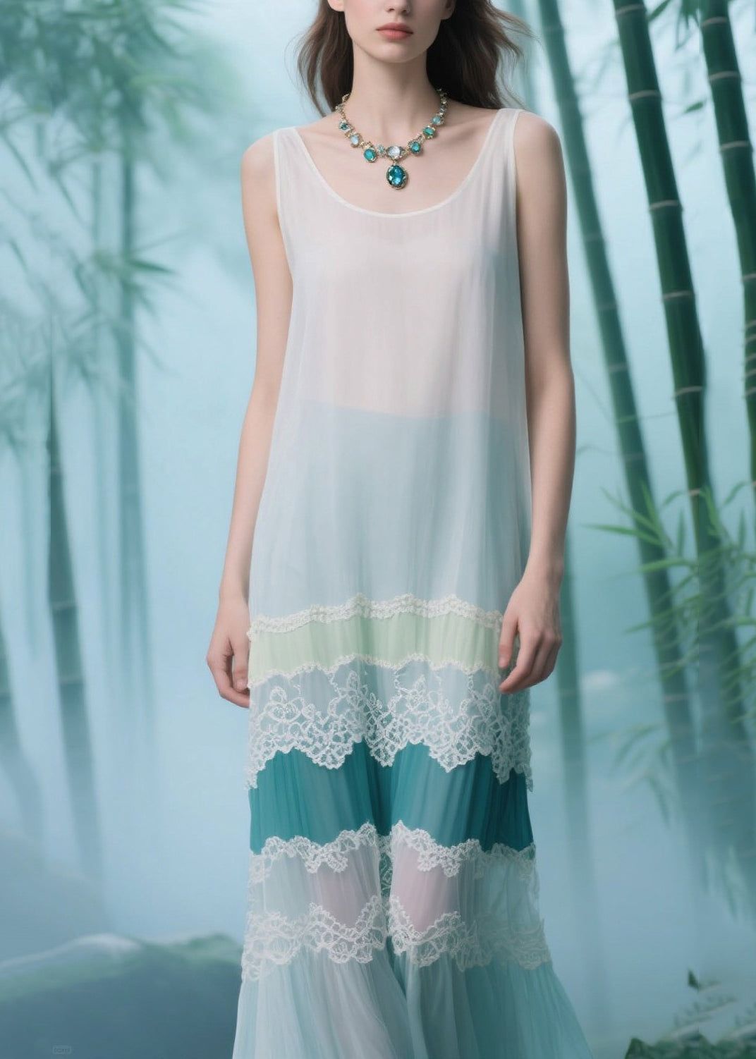 A Vintage Style Dress with Delicate Timeless Details