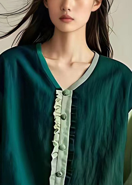 A Vintage Style Blouse with Delicate Timeless Details
