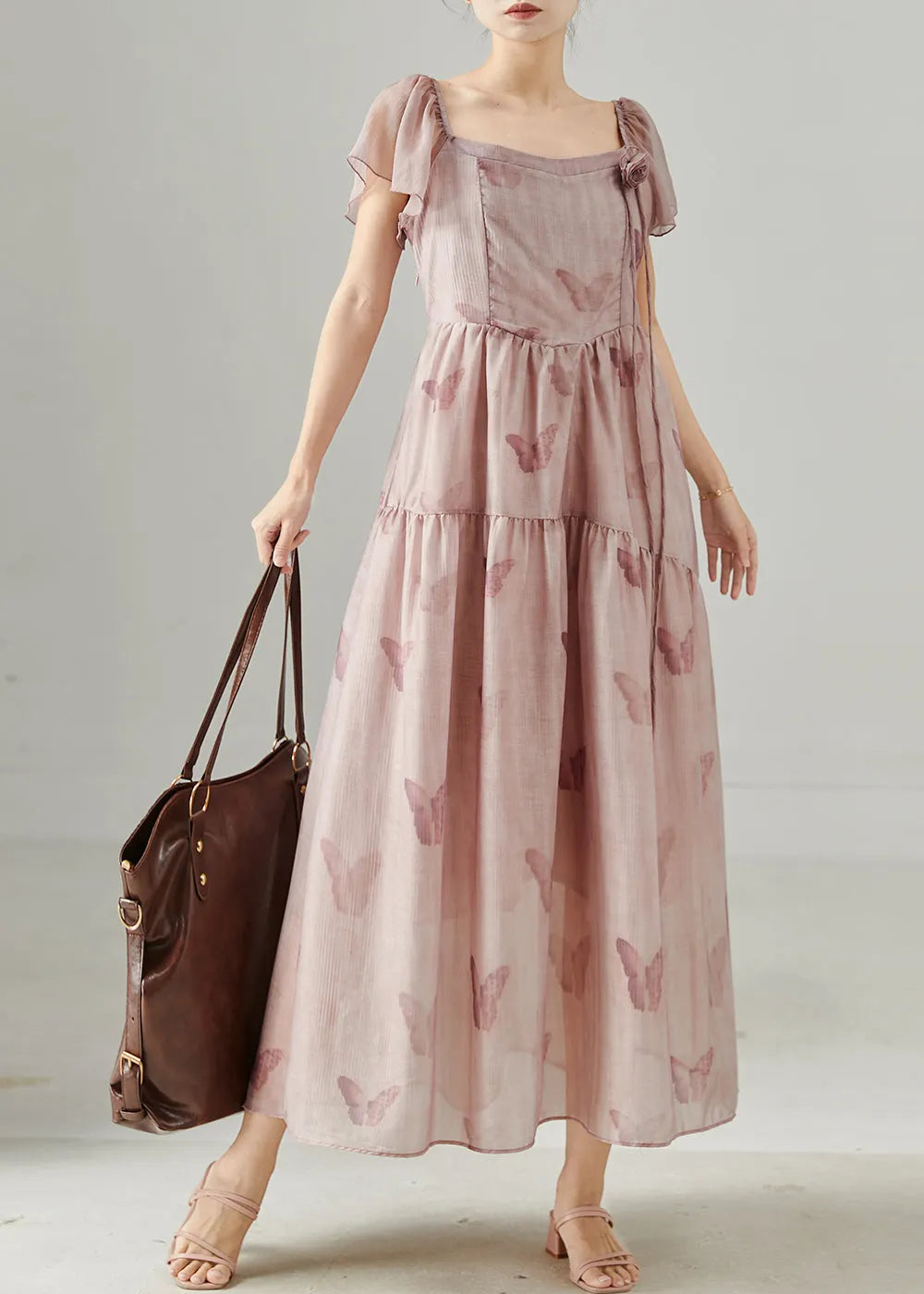 A Vintage Style Dress with Delicate Timeless Details