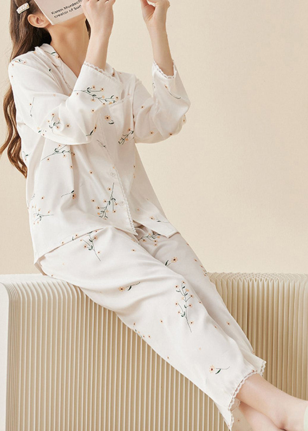 Subtly Elegant Garment with a Refined Vintage Look