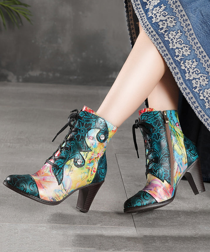 Vintage Inspired Orthopedic Boots