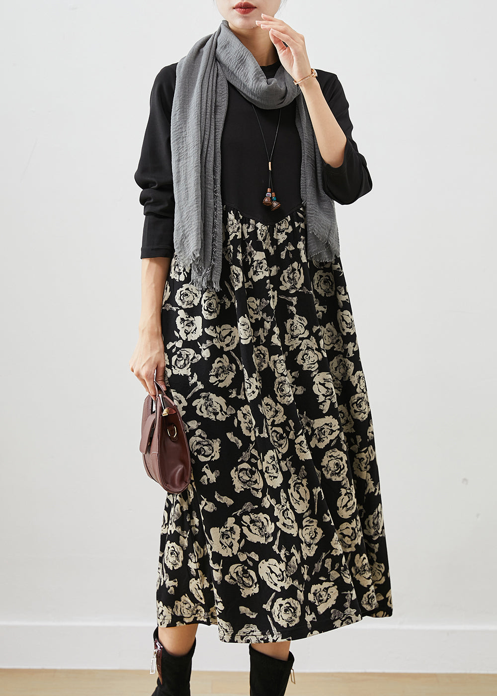 A Vintage Style Dress with Delicate Timeless Details