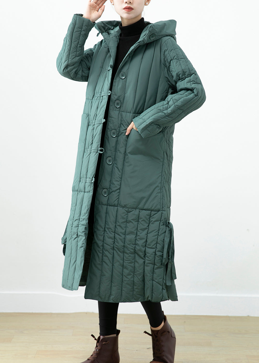 A Vintage Style Coat with Delicate Timeless Details