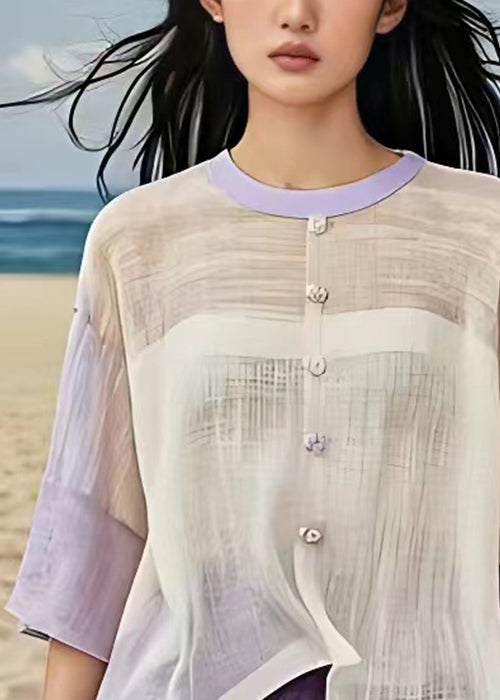 A Vintage Style Shirt with Delicate Timeless Details
