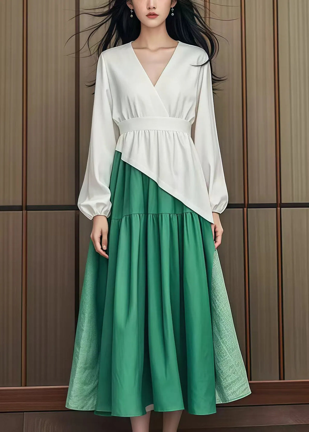 Well Tailored Dress with a Graceful Silhouette