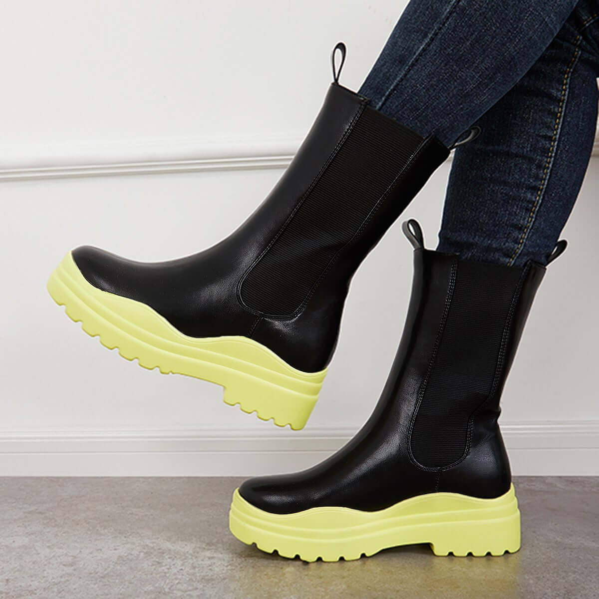 Chic Orthopedic Boots with Unique Design