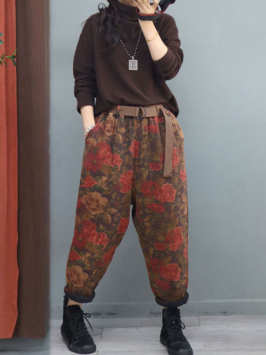 A Vintage Style Pants with Delicate Timeless Details