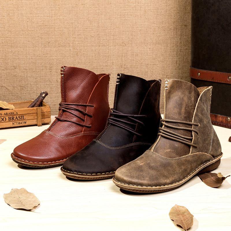 Chic Orthopedic Boots with Unique Design