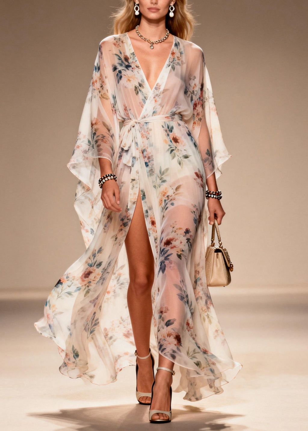 A Vintage Style Dress with Delicate Timeless Details