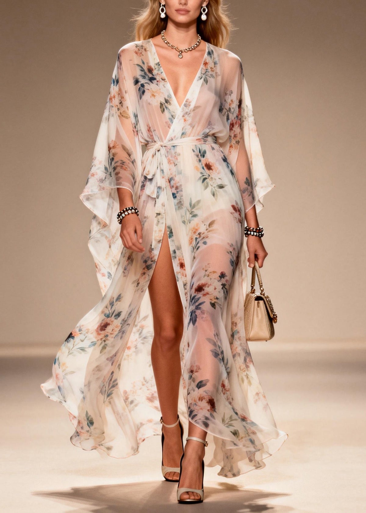 A Vintage Style Dress with Delicate Timeless Details