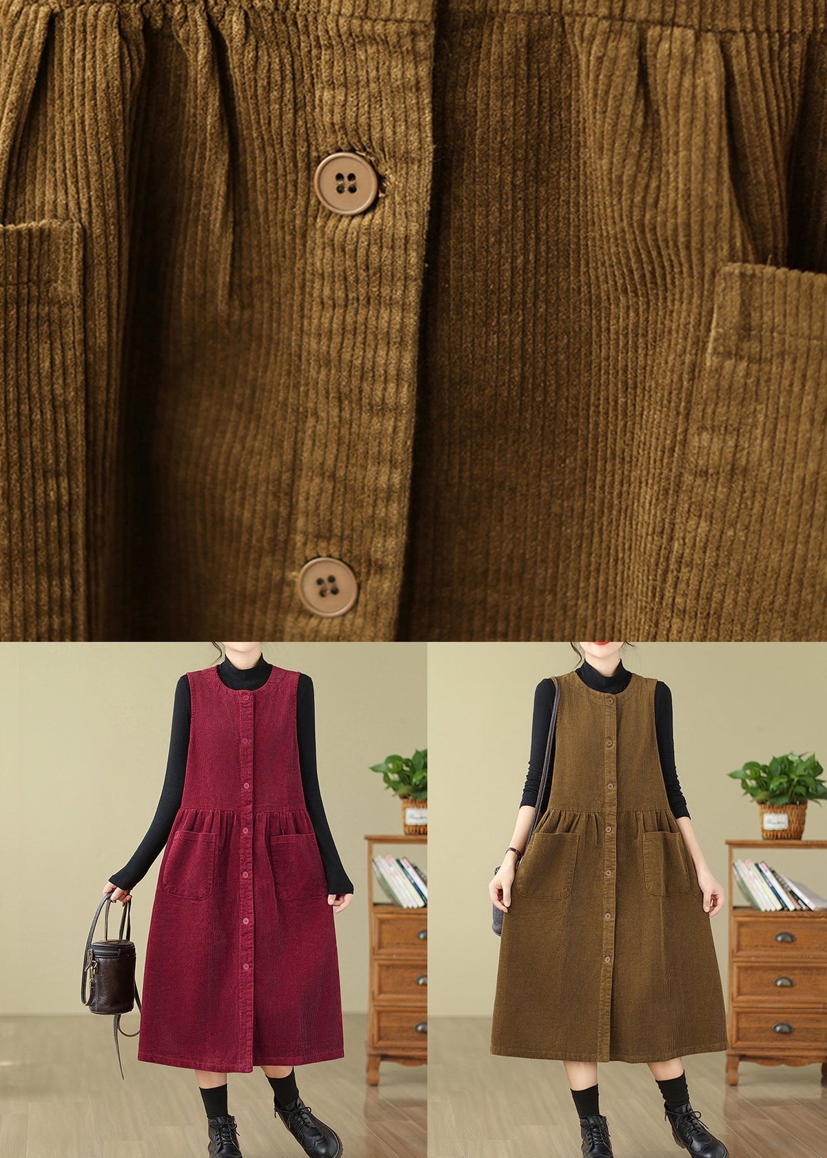 A Vintage Style Dress with Delicate Timeless Details