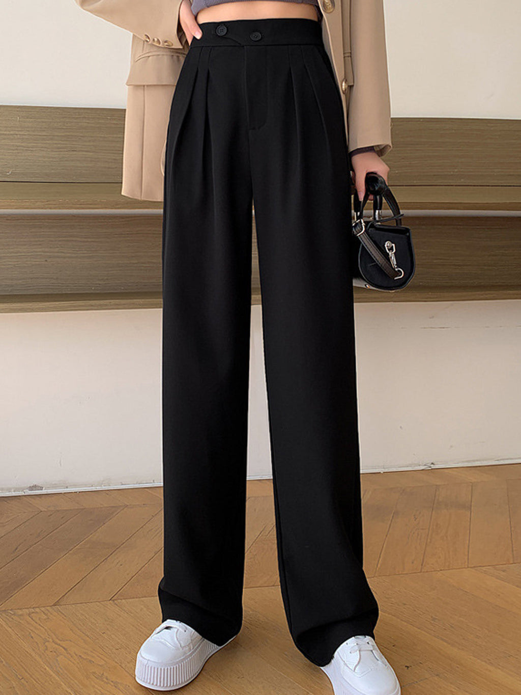 A Vintage Style Pants with Delicate Timeless Details