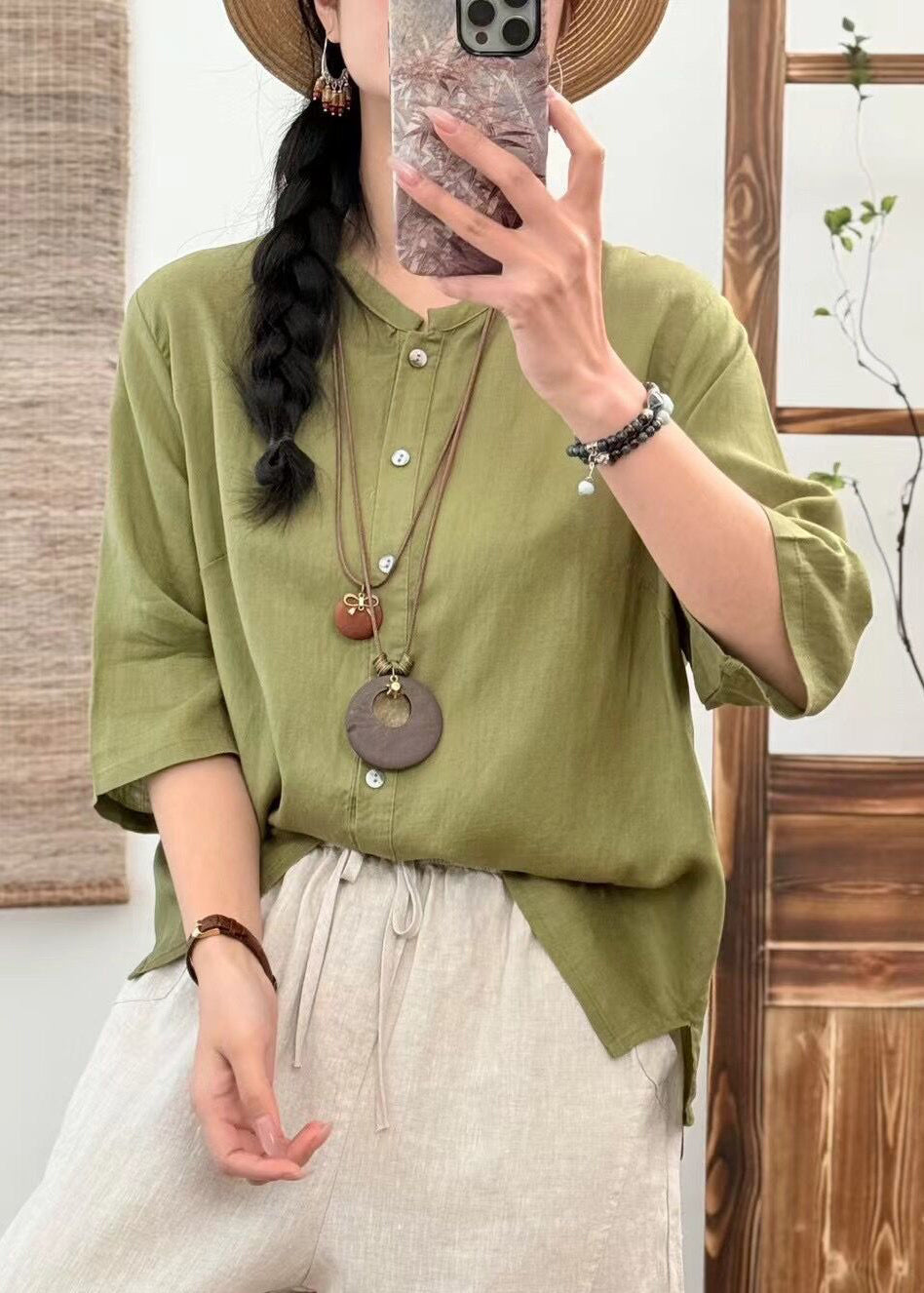 Beautifully Finished Blouse in a Timeless Design