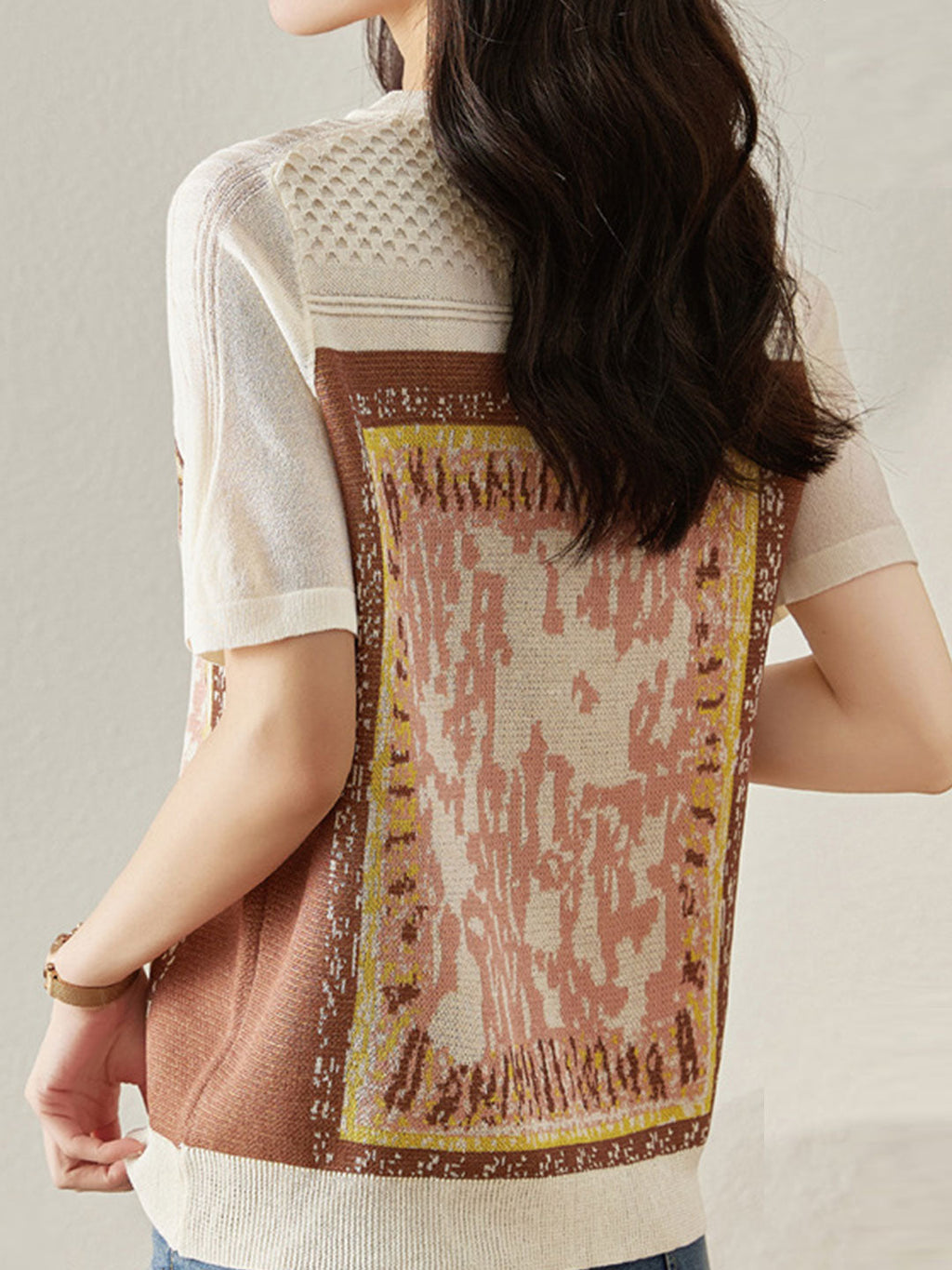 Vintage Inspired Cardigan with a Contemporary Edge