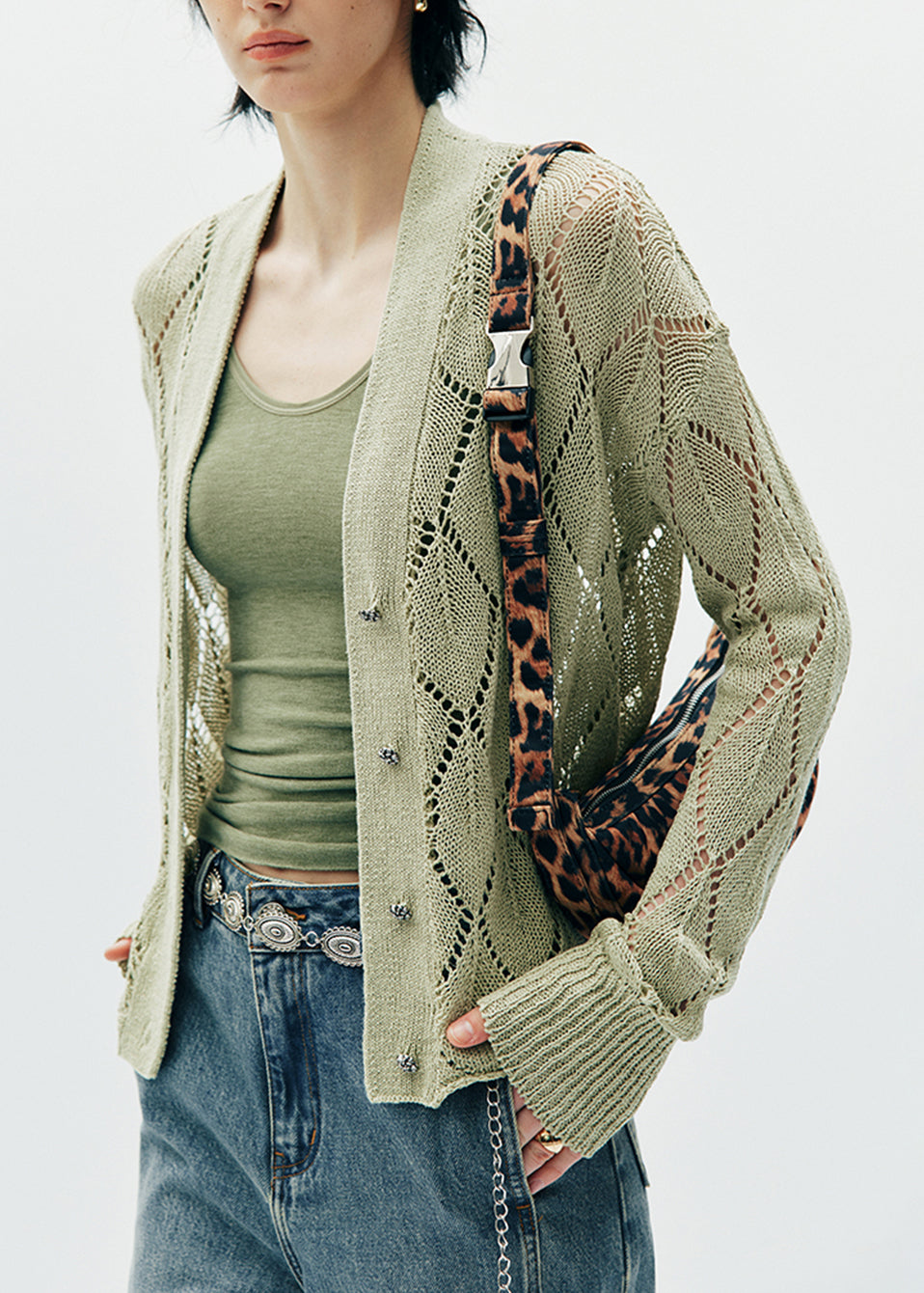 Vintage Inspired Cardigan with a Contemporary Edge