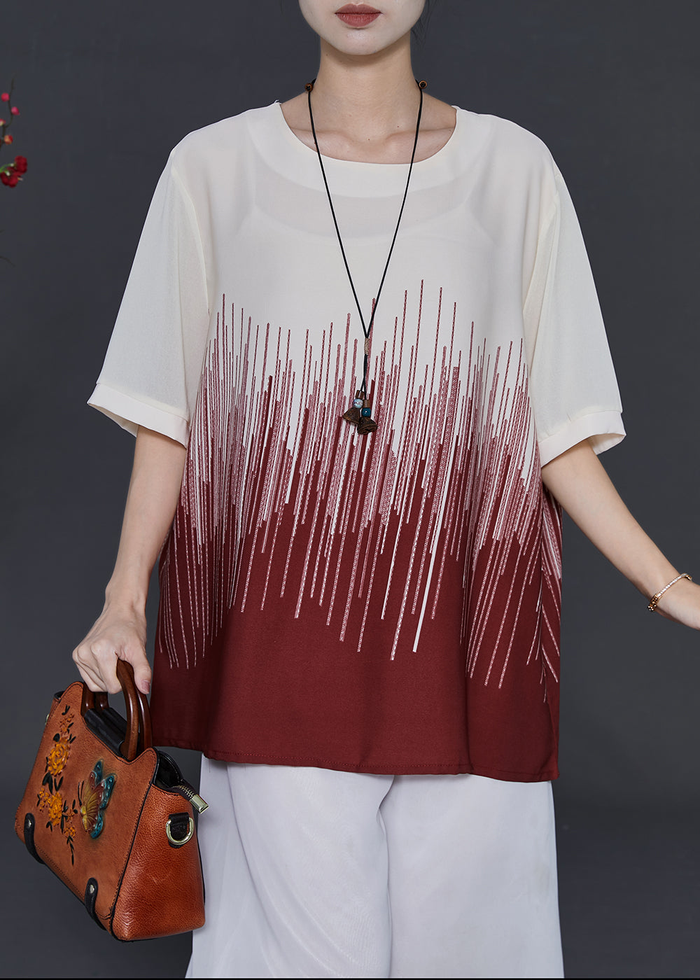 Gracefully Styled Top for Any Occasion