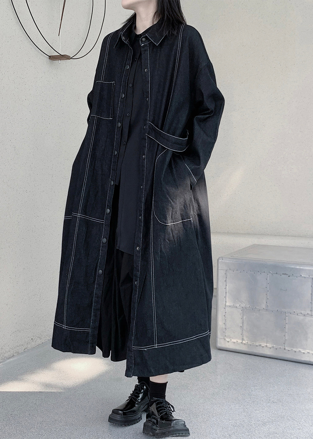 Classic Vintage Coat with a Flattering Fit
