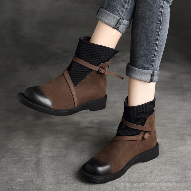 Vintage Inspired Orthopedic Boots