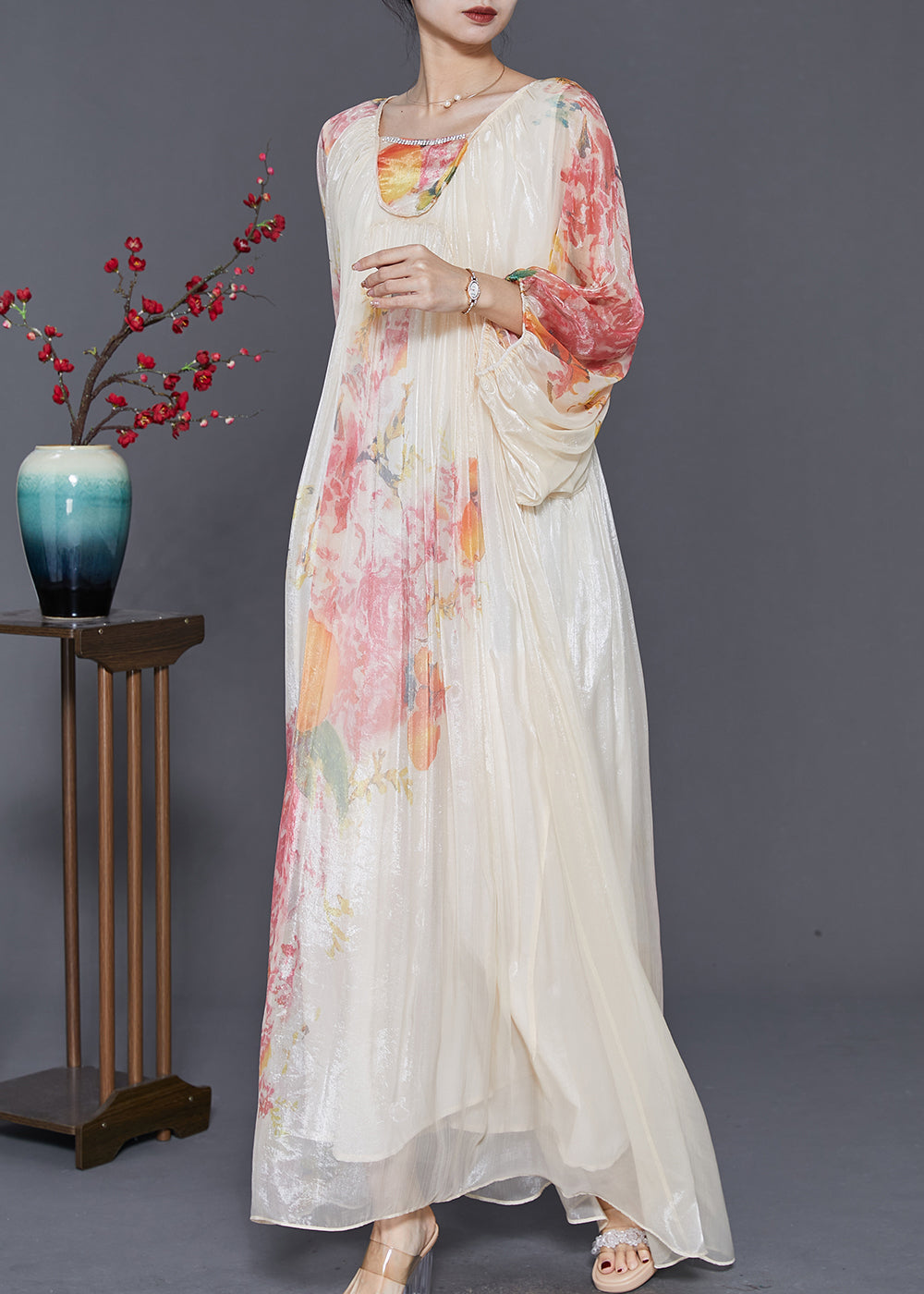 A Vintage Style Dress with Delicate Timeless Details