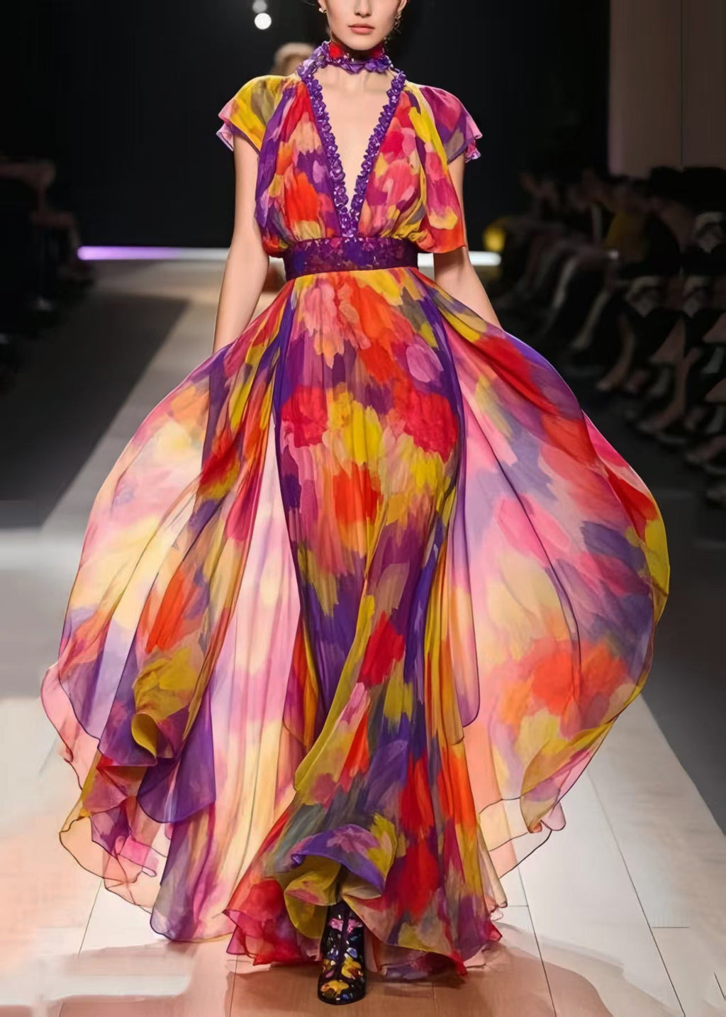 A Vintage Style Dress with Delicate Timeless Details