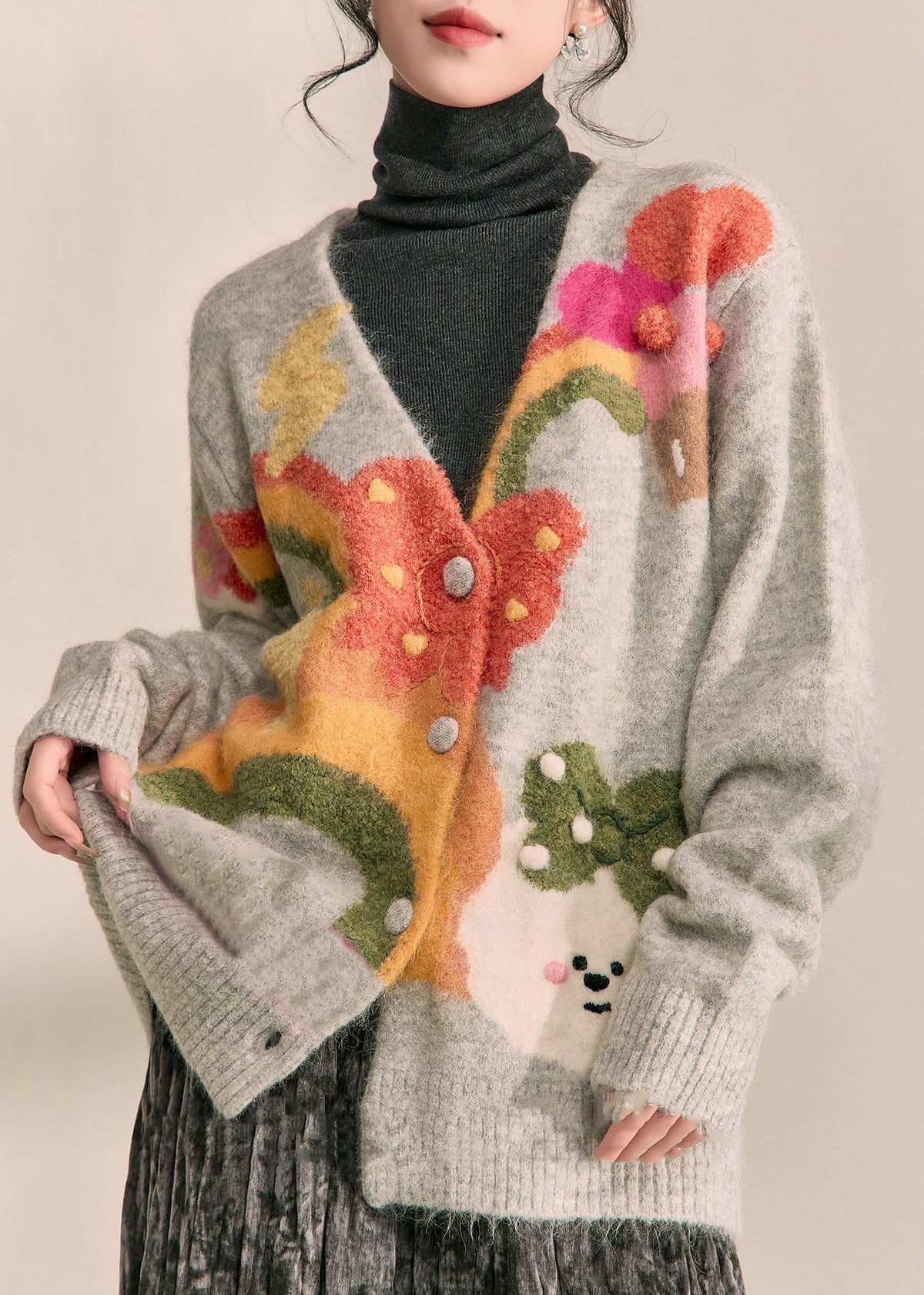 Beautifully Balanced Cardigan with Timeless Character