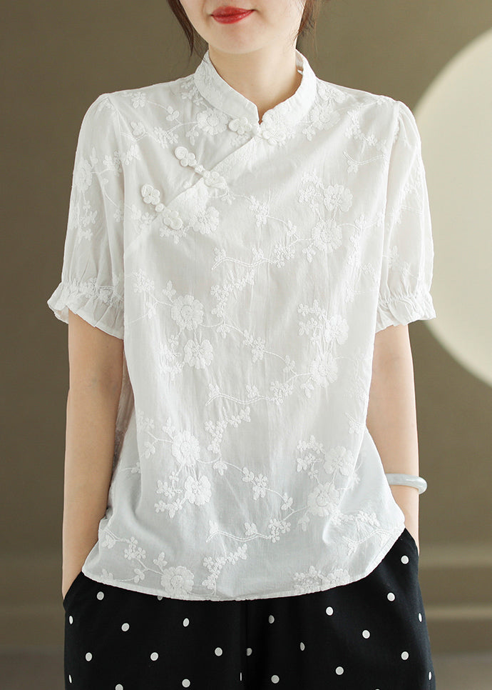 A Vintage Style Blouse with Delicate Timeless Details