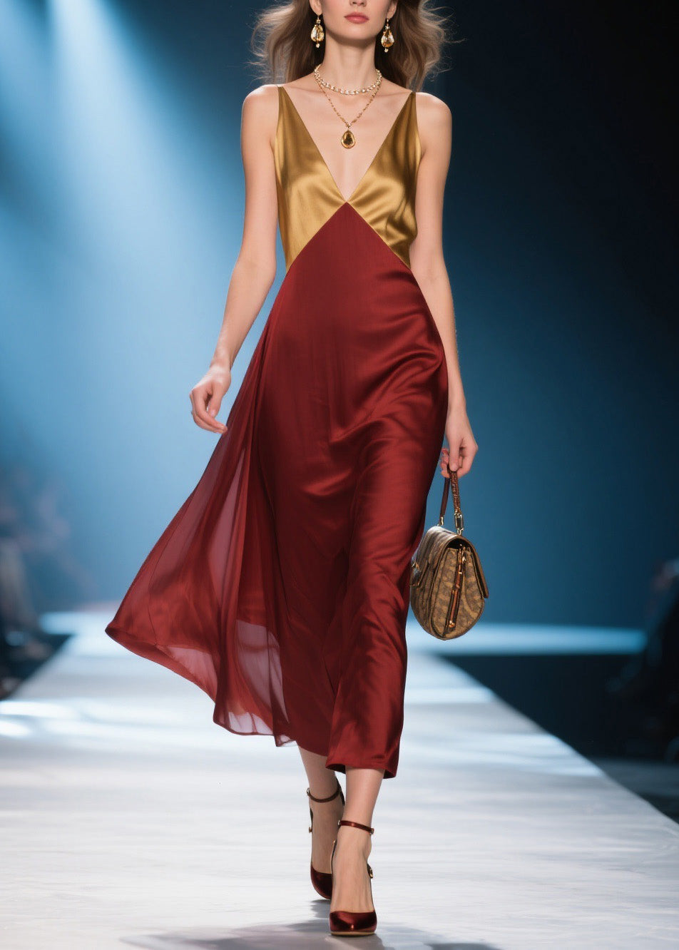 A Vintage Style Dress with Delicate Timeless Details