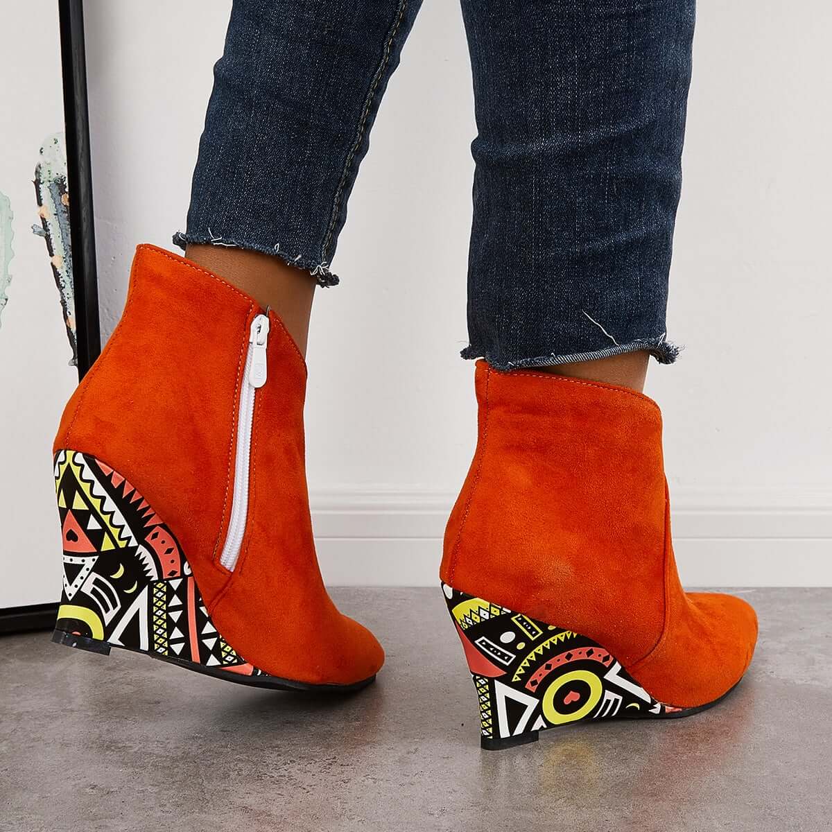 Chic Orthopedic Boots with Unique Design