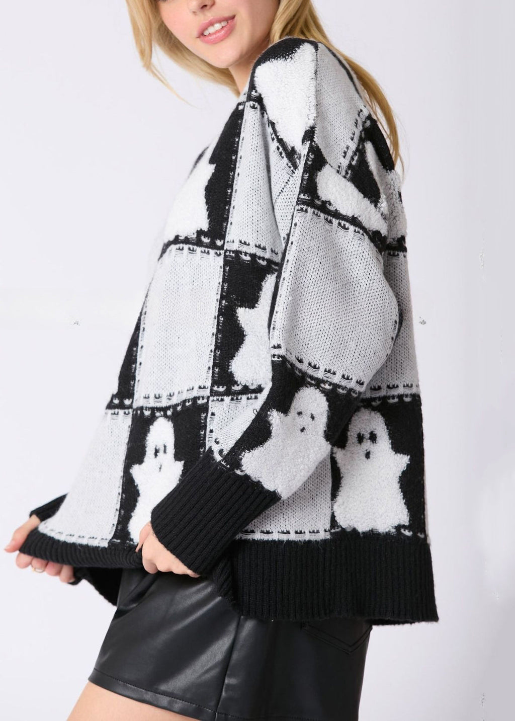 Vintage Inspired Sweater with a Contemporary Edge
