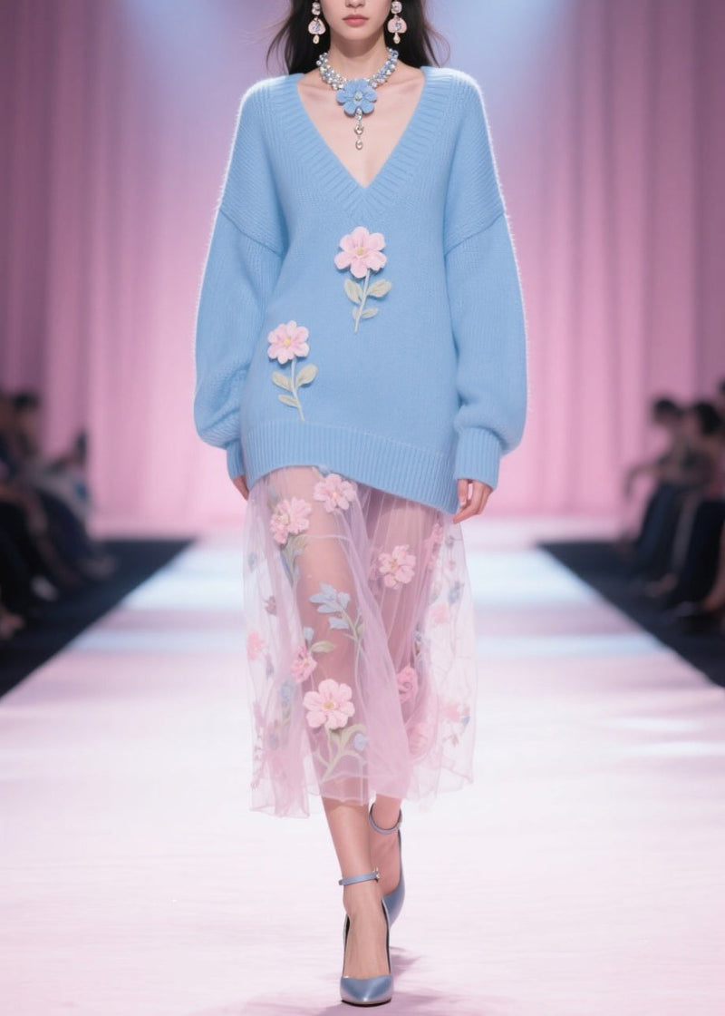 A Vintage Style Sweater with Delicate Timeless Details