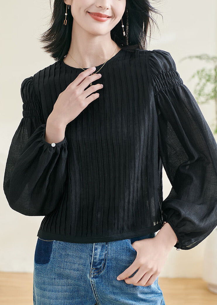 A Vintage Style Top with Delicate Timeless Details