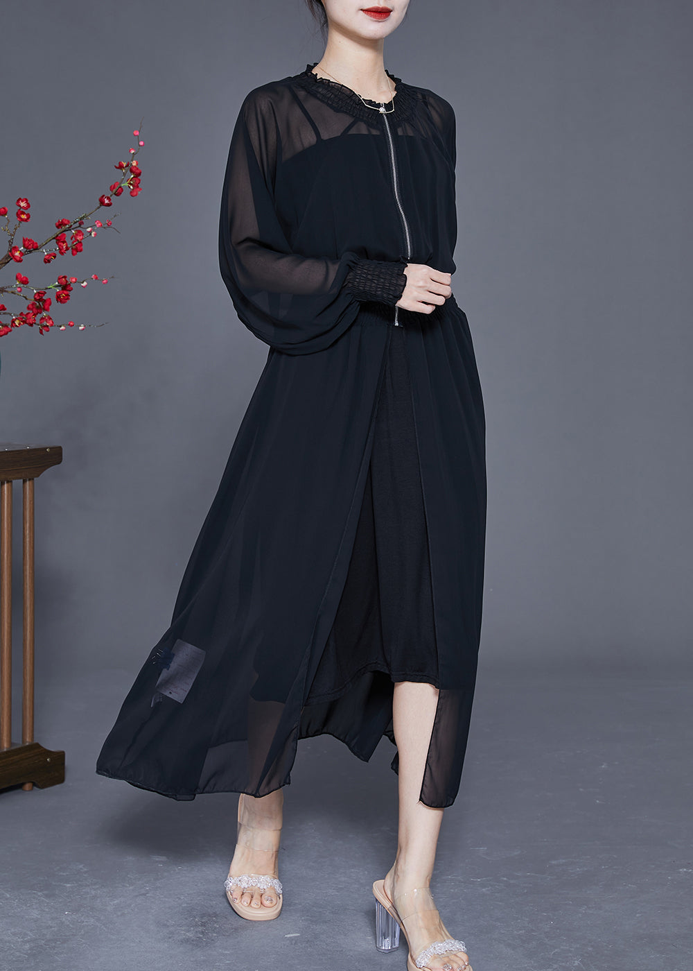 A Vintage Style Coat with Delicate Timeless Details