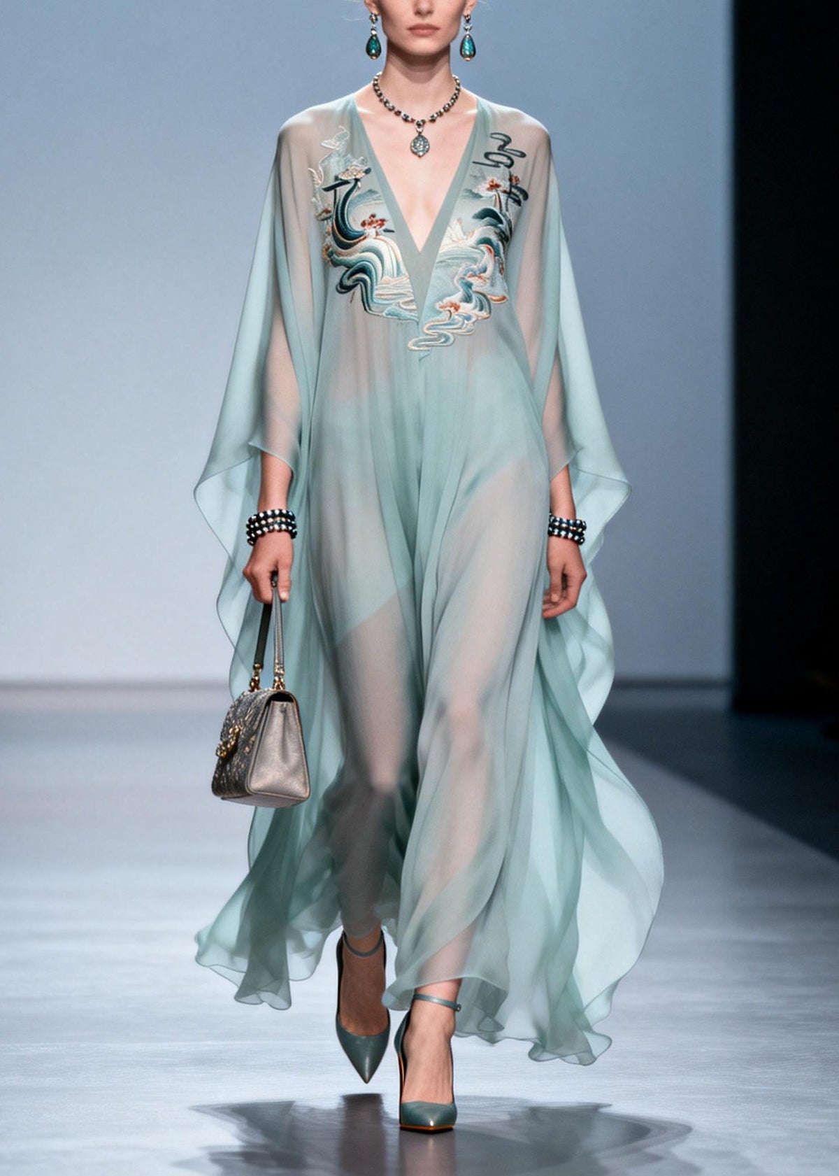 A Vintage Style Dress with Delicate Timeless Details
