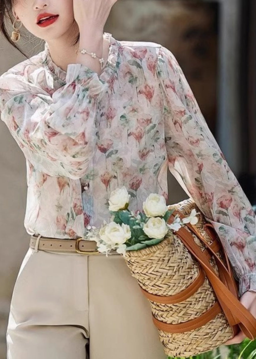 A Vintage Style Shirt with Delicate Timeless Details