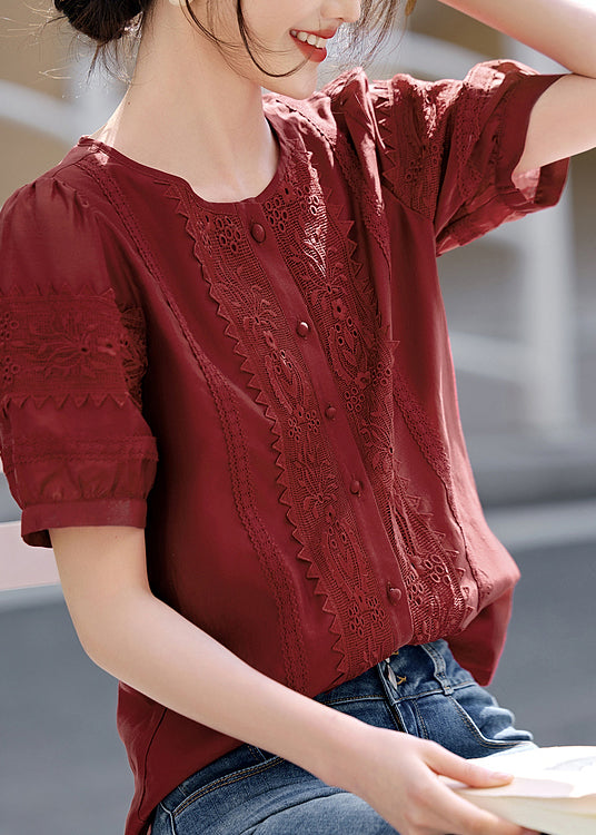 A Vintage Style Blouse with Delicate Timeless Details