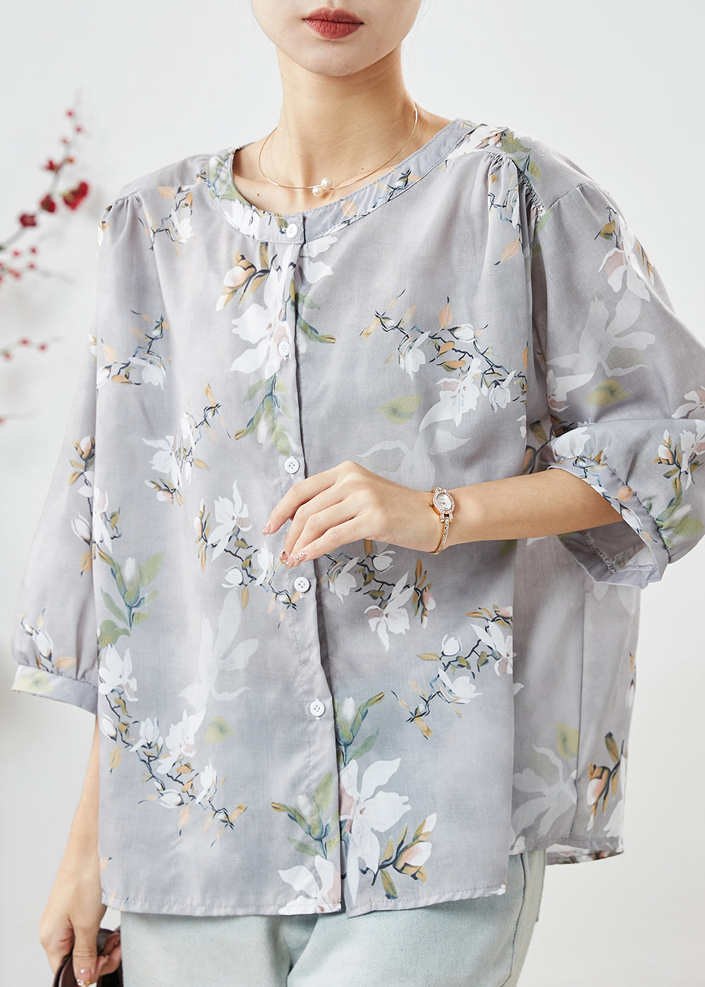 Beautifully Balanced Blouse with Timeless Character